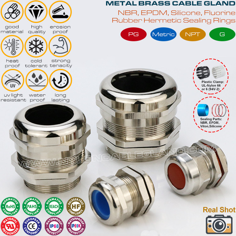 Waterproof Metallic Cable Glands